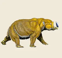 Marsupial Diprotodon