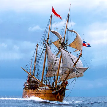 Sailing ship Duyfken used to discover Australia