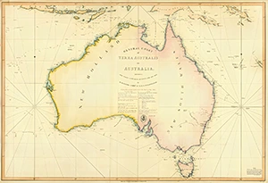 Mathew Flinder's Map of Australia